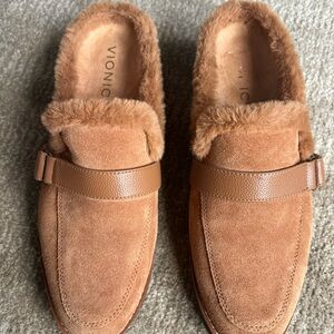 Vionic Women’s  Brown Suede Slip-On Loafers